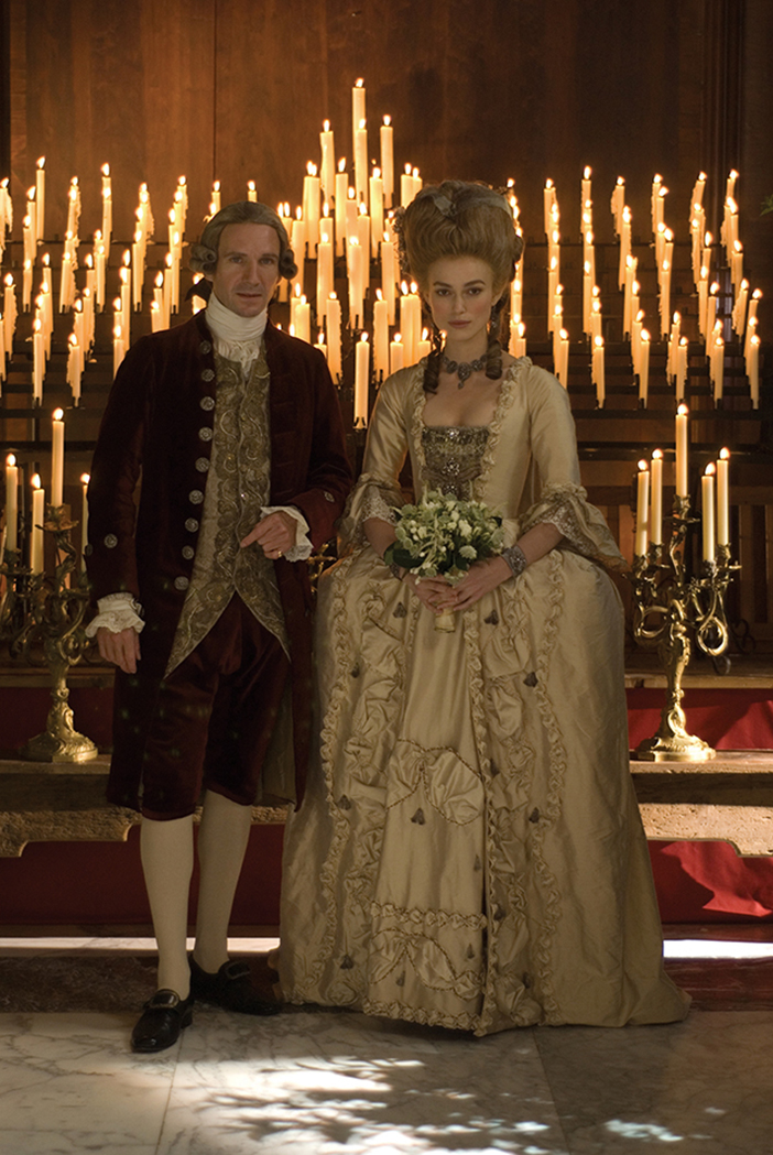 Keira Knightley (Georgiana), Ralph Fiennes (The Duke)